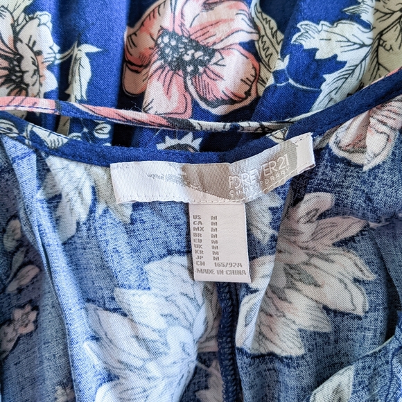 Strappy Floral Low Back Dress - Picture 6 of 6